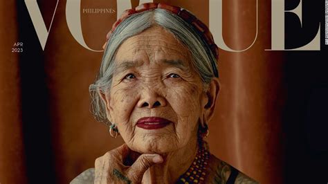 Una filipina de 106 años es la modelo con mayor edad en protagonizar una portada de Vogue